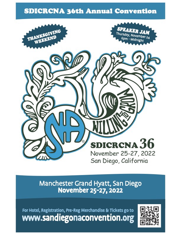 San Diego Regional Convention to San Diego Narcotics Anonymous