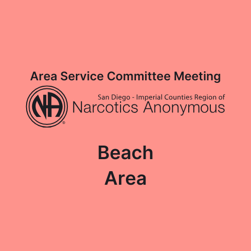 Beach Area Service Committee Meeting