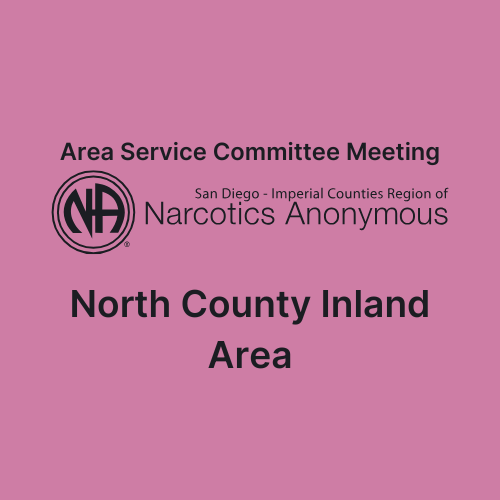 North County Inland Area Service Committee Meeting