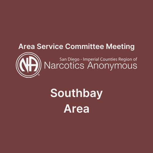 Southbay Area Service Committee Meeting