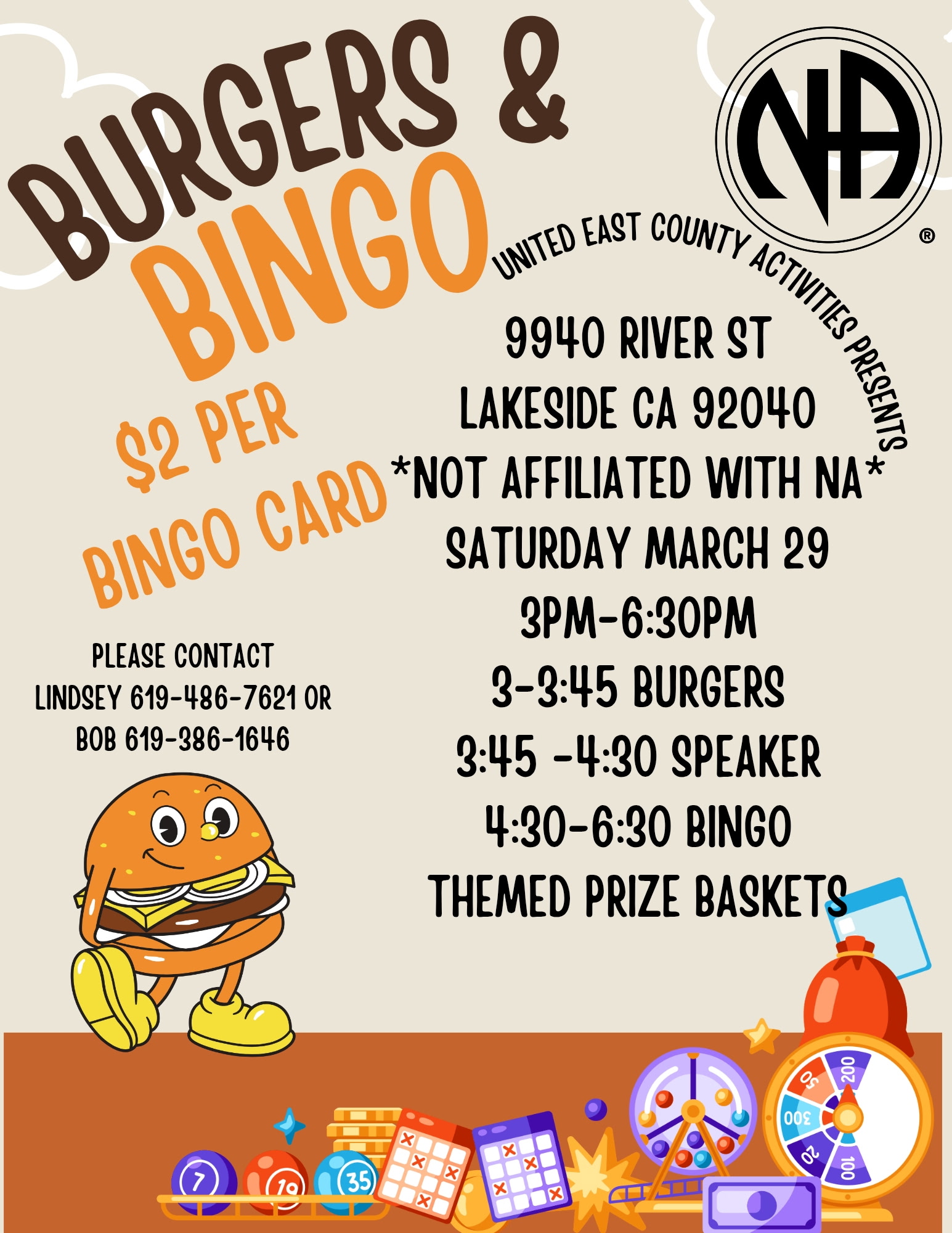 Burgers & Bingo