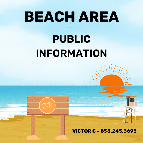 Beach Area Public Information
