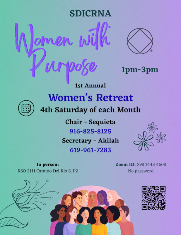 SDICRNA Women's Retreat Committee Meeting