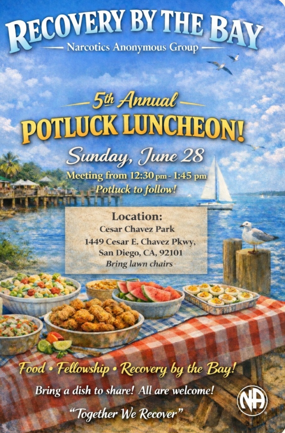 Recovery By The Bay 5th Annual Potluck Luncheon
